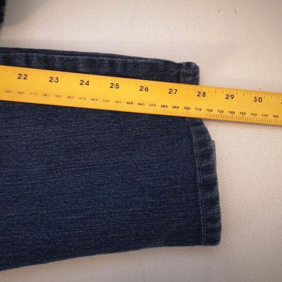 Gloria Vanderbilt Amanda Ladies Size 16 Short Medium Wash Zipper & Button Jeans - Picture 13 of 13